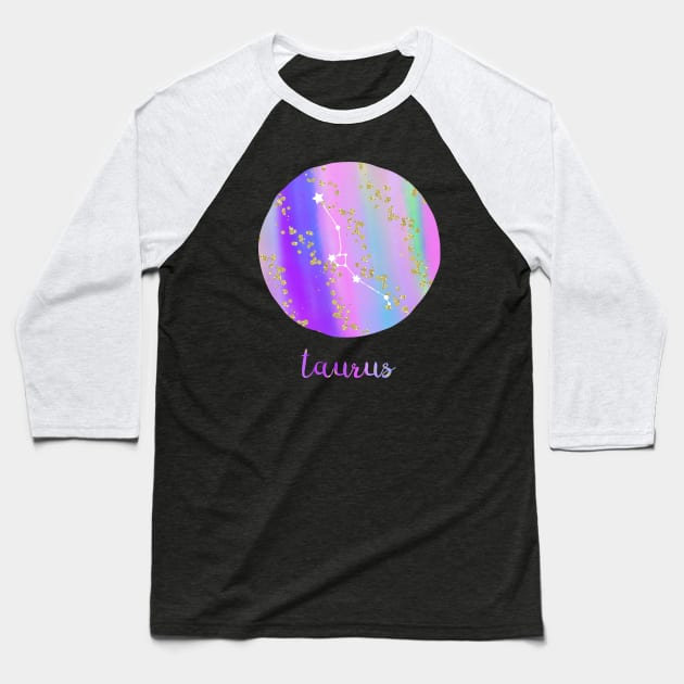 Taurus sign Baseball T-Shirt by tortagialla